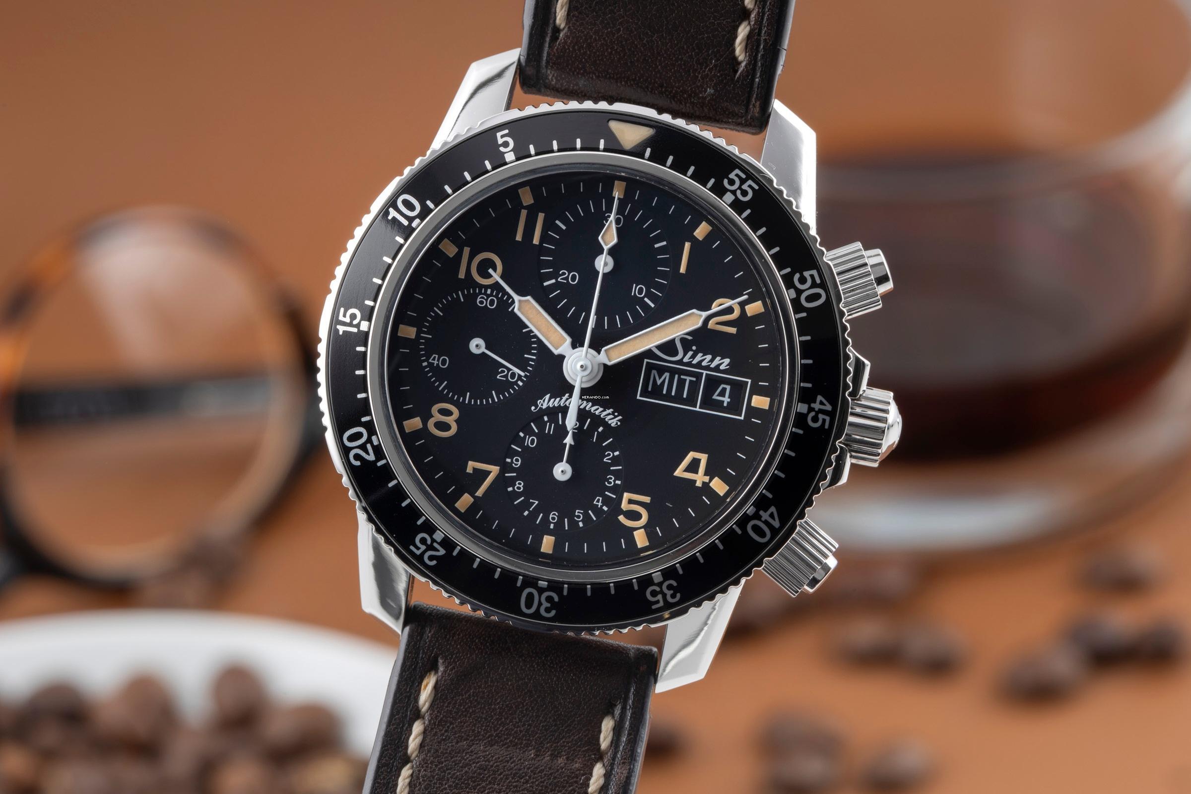Sinn 103 St Sa E Fliegerchronograph Ref.103.0621 LIMITED Box & Papiere 2018