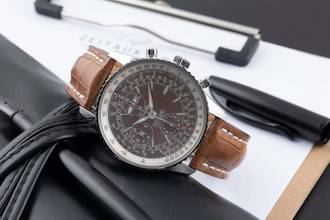 Thumbnail von Breitling Montbrillant Datora Chronograph Stahl Automatik Ref. A21330 B&P 2010