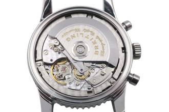 Thumbnail von Breitling Montbrillant Datora Chronograph Stahl Automatik Ref. A21330 B&P 2010