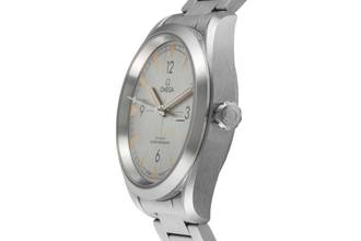 Thumbnail von Omega Seamaster Railmaster Stahl Automatik Herrenuhr Ref. 220.10.40.20.06.001 B&P 2021