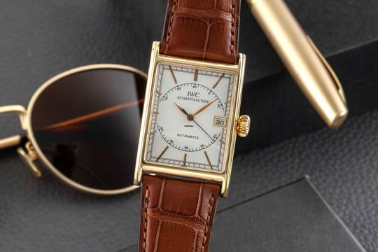  IWC Novocento 18k Gold Automatik Herrenuhr Ref. IW322601 Papiere 2006 