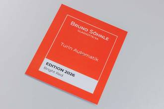 Thumbnail von Bruno Söhnle Glashütte Turin Staal Automaat herenhorloge Ref 17-12230-840 B&P Nieuw