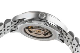 Thumbnail von Bruno Söhnle Glashütte Turin Staal Automaat herenhorloge Ref 17-12230-840 B&P Nieuw