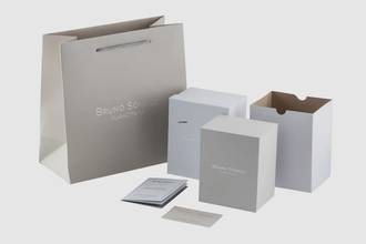 Thumbnail von Bruno Söhnle Glashütte Turin Staal Automaat herenhorloge Ref 17-12230-840 B&P Nieuw