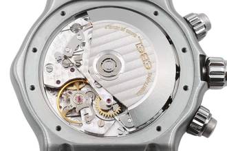 Thumbnail von Ebel 1911 Discovery Chronograph en acier automatique réf. E9750L62 1215889 B&P 2009