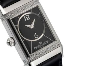 Thumbnail von Jaeger-LeCoultre Reverso Duetto Classique Lady z diamentami, ręczny, Ref. Q2568402 256.8.75