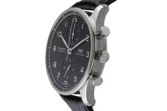 Thumbnail von IWC Portugieser Chronograph Automatyczny stal Ref. IW371609 B&P 2021