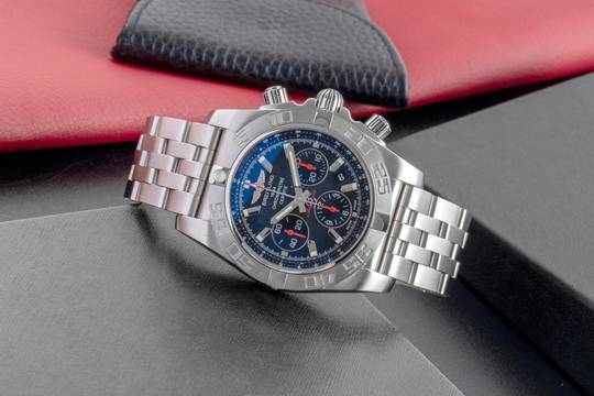  Breitling Chronomat 44 Japan Chronograph Automatik Ref. AB0111 B&P 2011 Limited 