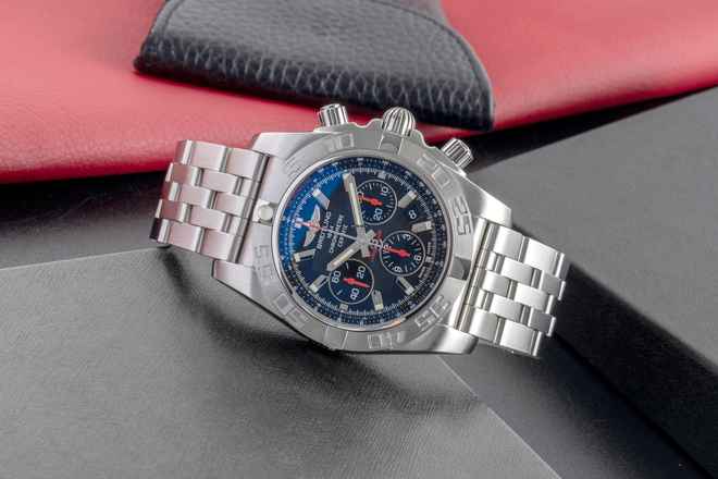 Breitling Chronomat 44 Japon Chronographe Automatique réf. AB0111 B&P 2011 Édition limitée