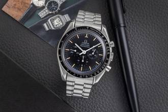 Thumbnail von Omega Speedmaster Professional Moonwatch Cronógrafo de acero cuerda manual Ref. 3590.50.00 B&P