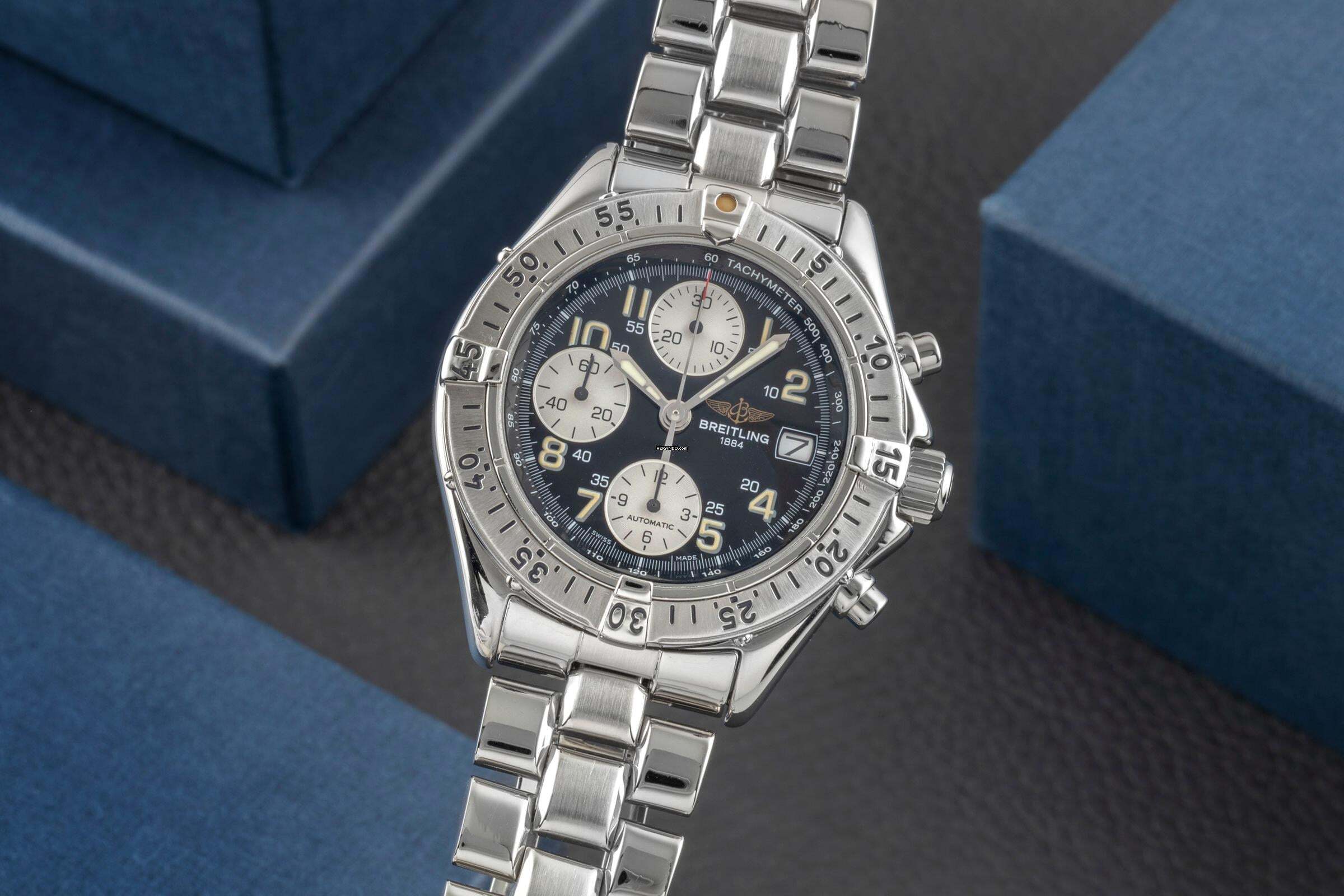 Breitling Colt Chronograph Otomatik Paslanmaz Çelik Otomatik Erkek Saat Ref. A13035.1