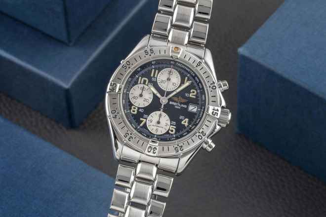 Montre homme Breitling Colt Chronograph Automatic en acier inoxydable, automatique, réf. A13035.1