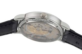 Thumbnail von A. Lange & Söhne Langematik Sax-O-Mat 950 Platin Automatik Herrenuhr Ref 308.025