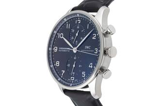 Thumbnail von IWC Portugieser Chronograph in acciaio automatico orologio da uomo Ref. IW371447 documenti 2018