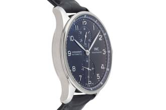 Thumbnail von IWC Portugieser Chronograph in acciaio automatico orologio da uomo Ref. IW371447 documenti 2018