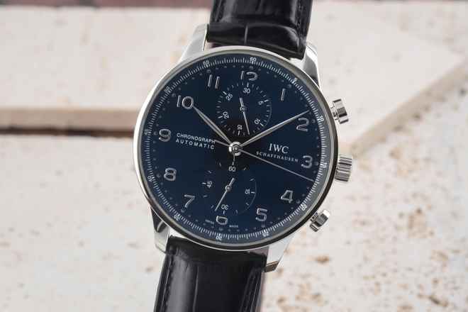 IWC Portugieser Chronograph Çelik Otomatik Erkek Saat Ref. IW371447 Evraklar 2018