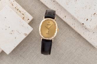 Thumbnail von Rolex Cellini 18k (0,750) Handaufzug Damenuhr Ref. 4047 Klassiker