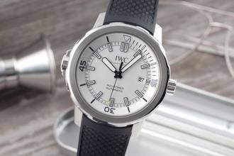 Thumbnail von IWC Aquatimer Automatic Silver Dial Steel Automatic Men's Watch Ref. IW329003 Card 2017