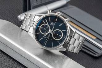 Thumbnail von TAG Heuer Carrera Calibre 1887 Chronograph Stahl Automatik Herrenuhr Ref. CAR2110-0