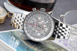 Thumbnail von Breitling Montbrillant 01 Navitimer Montbrillant 01 Stahl Automatika Ref AB013012/G735 B&P 2014