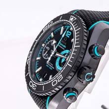 Thumbnail von Omega Seamaster Planet Ocean Chronograph Chrono 46 Alinghi Black Ceramic – 215.92.46.51.01.003 – NIEUW – 2023 Volledige set