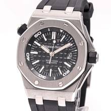 Thumbnail von Audemars Piguet Royal Oak Offshore Diver 42 – 15703ST.OO.A002CA.01 – jak NOWY – 08/2014 Pełny zestaw