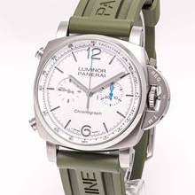 Thumbnail von Panerai Luminor Chrono 44 – PAM 01218 – jak NOWY – 11/2025 Pełny zestaw