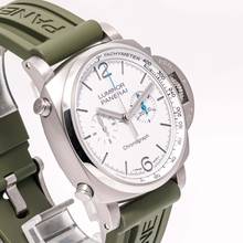 Thumbnail von Panerai Luminor Chrono 44 – PAM 01218 – jak NOWY – 11/2025 Pełny zestaw