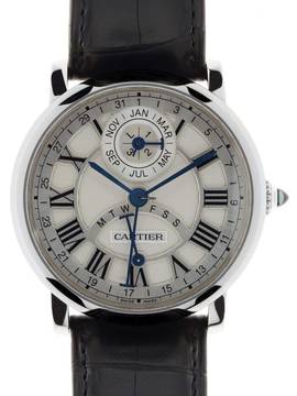 Cartier Rotonde de Cartier 18 k White Gold 2010s