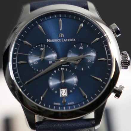 Maurice Lacroix 1975 QUARTZ CHRONOGRAPH 40MM NOWY ZESTAW PEŁNY