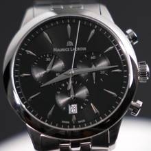 Thumbnail von Maurice Lacroix 1975 QUARTZ CHRONOGRAPH 40MM NUOVO COMPLETO DI SET