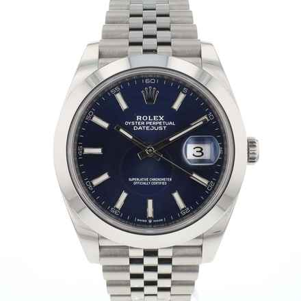  Rolex Datejust 41 Jubilee Blue Dial 