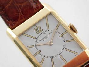 Thumbnail von Vacheron Constantin Classic Vintage 18 Karat Gelbgold RARE KaliberHandaufzug 23 x 37 mm unpolished original condition Rare