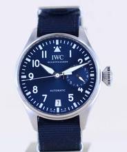 Thumbnail von IWC Große Fliegeruhr Big Pilot's Petit Prince Stahl Blue Dial 46mm 8-Tage Werk B+P