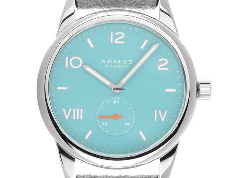  NOMOS Club Campus Glashütte Club Campus 38 Endless Blue Ref.724 2026 Full Set Neu Club Campus 38 Endless Blue 