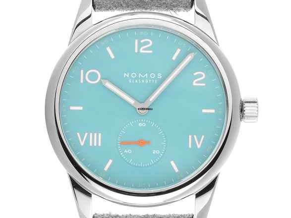  NOMOS Club Campus Glashütte Club Campus 38 Endless Blue Ref.724 2026 Full Set Neu Club Campus 38 Endless Blue 