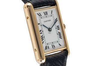 Thumbnail von Cartier Tank Louis Cartier LM 18k (0,750) Gold Medium Size Ref. W1512856 88105