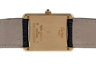 Thumbnail von Cartier Tank Louis Cartier LM 18k (0,750) Gold Medium Size Ref. W1512856 88105