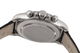 Thumbnail von Rolex Daytona Chronograph 18k Weissgold Black Diamond Dial Ref. 116519 B&P 2004