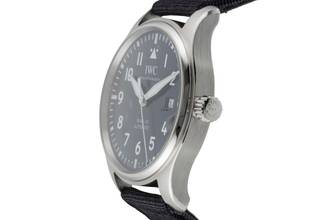 Thumbnail von IWC Fliegeruhr Mark Pilot Mark XX Blue Dial Stahl Automatik Herrenuhr Ref. IW328203 B&P 2023