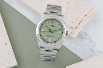 Thumbnail von Rolex Oyster Perpetual 36 Pistachio Stahl Automatik Herrenuhr Ref. 126000 B&P 2026