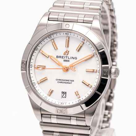  Breitling Chronomat 36 – A10380101A4A1 – like NEW – 05/2023 Full Set 