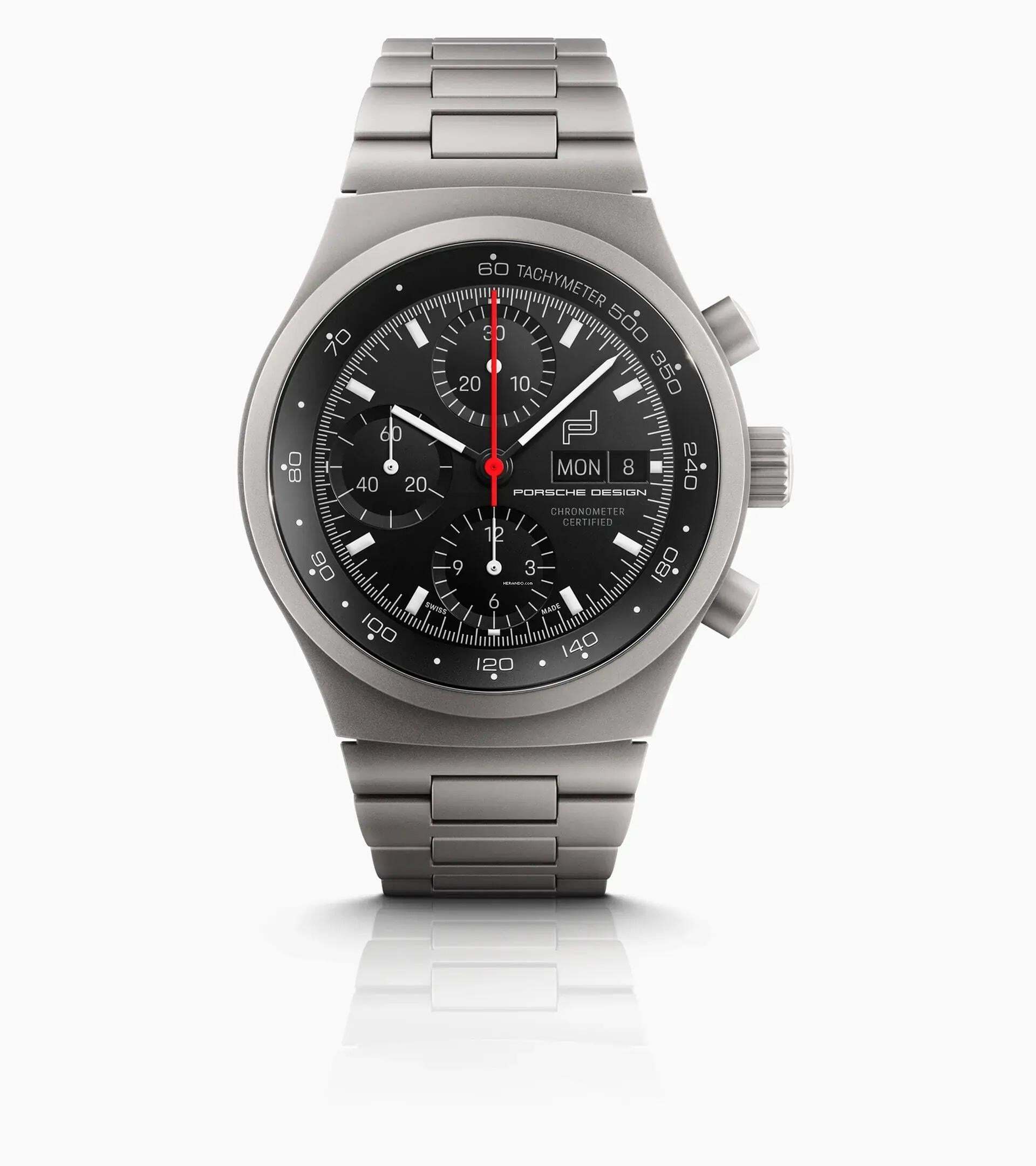 Porsche Design Chronograph 1 – All Titanium Numbered Edition Full Set numbered edition