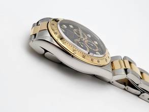 Thumbnail von Rolex Daytona Zenith diamond dial steel gold
