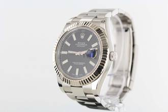 Thumbnail von Rolex Datejust II Ref.116334//Black Dial/Stahl/Weissgold//#KS