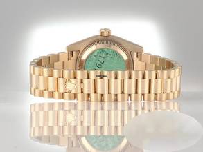 Thumbnail von Rolex Lady-Datejust 179178 2004 Gelbgold 750 Diamanten Automatik Gold