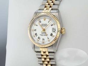 Thumbnail von Rolex Datejust 31 Medium Stahl Gelbgold 750 Diamanten Automatik Stainless Steel 18kt Yellow Gold Stahl Jubilé-band Chronometer Oyster White Dial