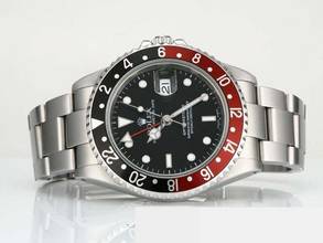Thumbnail von Rolex GMT-Master II Stahl 16710 2000 Coke Automatik Edelstahl Herrenuhr Stainless Steel Oyster-band Chronometer Black Dial