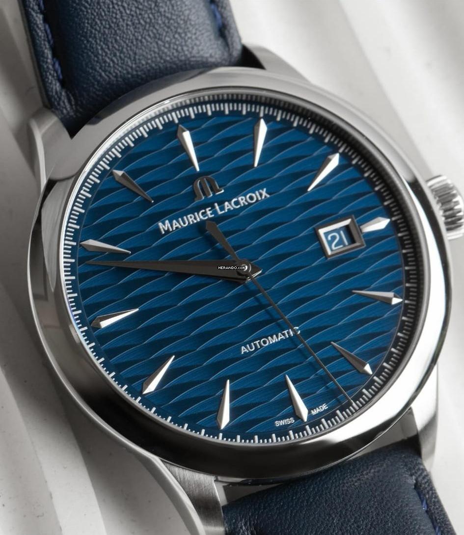 Maurice Lacroix 1975 Automatic Vagues Du Jura Edición Limitada NUEVO SET COMPLETO