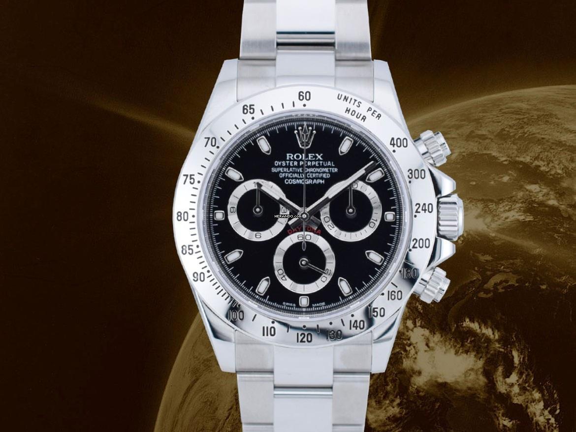 Rolex Daytona Cosmograph Daytona 116520 - Aph Chromalight - Full Set Like New 2013